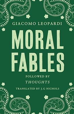 Kartonierter Einband Moral Fables von Giacomo Leopardi