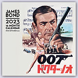 Kalender James Bond 2023  16-Monatskalender von Pyramid International