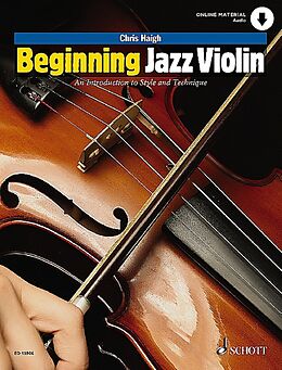 Chris Haigh Notenblätter Beginning Jazz Violin (+Online Audio)