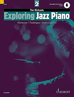 Tim Richards Notenblätter Exploring Jazz Piano vol.2 (+Online Audio) (en)