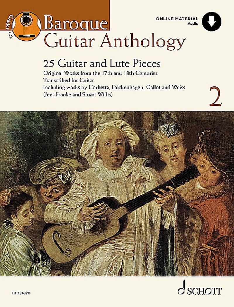Baroque Guitar Anthology vol.2 (+Online Audio)
