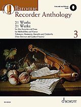  Notenblätter Baroque Recorder Anthology vol.3 (+Online Audio)
