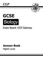 Couverture cartonnée GCSE Biology OCR Gateway Answers (for Workbook) de Richard Parsons