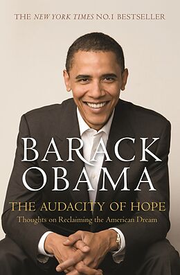 Poche format B The Audacity of Hope von Barack Obama