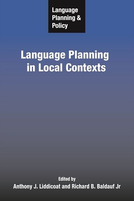 Language Planning and Policy