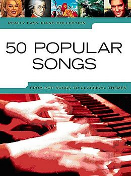 Notenblätter 50 popular Songsreally easy piano