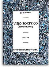 Jesús Guridi Bidaola Notenblätter Viejo Zortzico para harpa