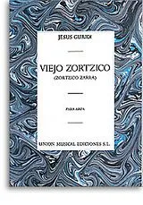 Jesús Guridi Bidaola Notenblätter Viejo Zortzico para harpa