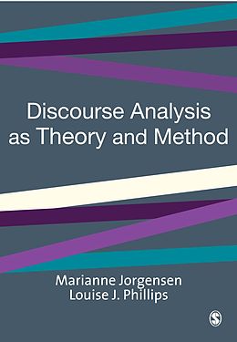 E-Book (pdf) Discourse Analysis as Theory and Method von Marianne W Jorgensen, Louise Phillips