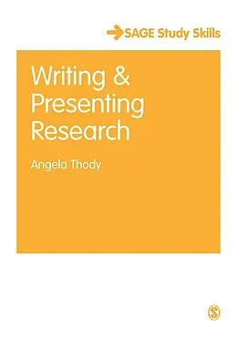 E-Book (pdf) Writing and Presenting Research von Angela Thody