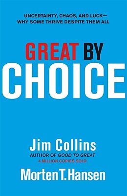 Livre Relié Great by Choice de Jim Collins, Morten T. Hansen