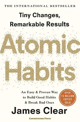 Kartonierter Einband Atomic Habits von James Clear