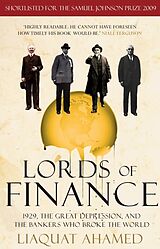 Kartonierter Einband Lords of Finance von Liaquat Ahamed