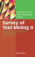 E-Book (pdf) Survey of Text Mining II von Michael W. Berry, Malu Castellanos