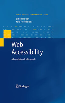 eBook (pdf) Web Accessibility de John Karat, Jean Vanderdonckt, Gregory Abowd