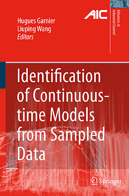 Livre Relié Identification of Continuous-time Models from Sampled Data de 