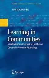 Fester Einband Learning in Communities von