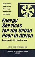E-Book (epub) Energy Services for the Urban Poor in Africa von 