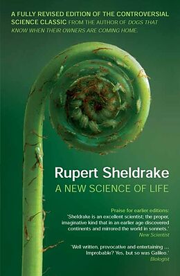 Couverture cartonnée A New Science of Life de Sheldrake Rupert