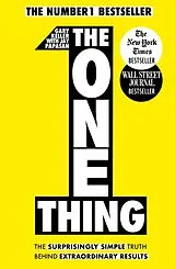Kartonierter Einband The One Thing von Gary Keller, Jay Papasan