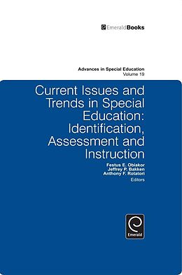 eBook (pdf) Current Issues and Trends in Special Education. de 