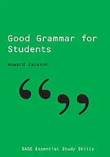 E-Book (pdf) Good Grammar for Students von Howard Jackson