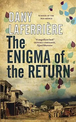 E-Book (epub) Enigma of the Return von Dany Laferriere