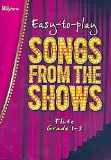  Notenblätter Songs From The Showsfor flute and piano