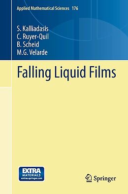 eBook (pdf) Falling Liquid Films de S. Kalliadasis, C. Ruyer-Quil, B. Scheid