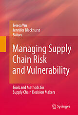 eBook (pdf) Managing Supply Chain Risk and Vulnerability de Teresa Wu, Jennifer Blackhurst