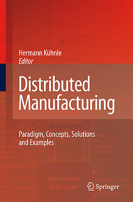 Livre Relié Distributed Manufacturing de 