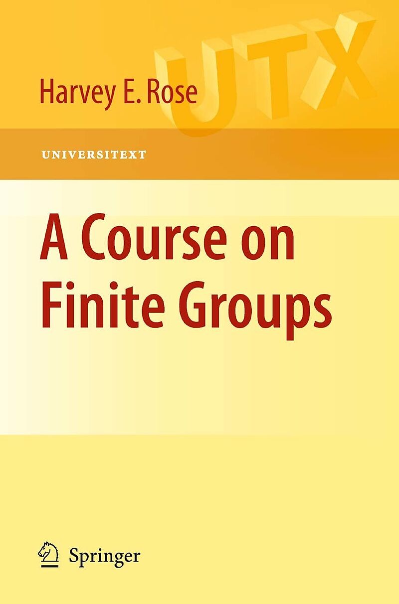 A Course on Finite Groups