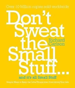 E-Book (epub) Don't Sweat the Small Stuff von Richard Carlson