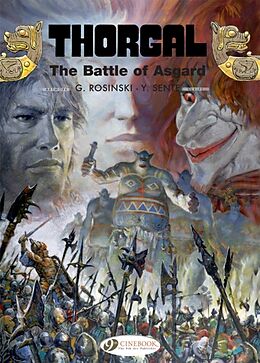 Couverture cartonnée Thorgal Vol. 24: The Battle of Asgard de Yves Sente