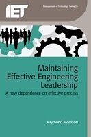 eBook (pdf) Maintaining Effective Engineering Leadership de Raymond Morrison