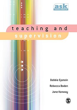 E-Book (pdf) Teaching and Supervision von Debbie Epstein, Rebecca Boden, Jane Kenway