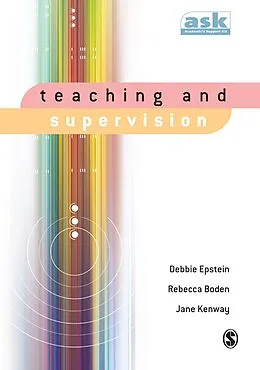 E-Book (pdf) Teaching and Supervision von Debbie Epstein, Rebecca Boden, Jane Kenway