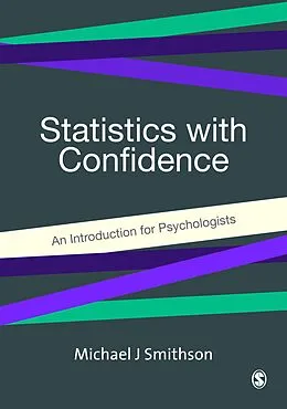 E-Book (pdf) Statistics with Confidence von Michael Smithson