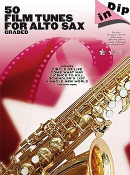  Notenblätter 50 Film Tunesfor alto saxophone
