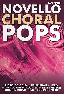  Notenblätter Novello Choral Pops