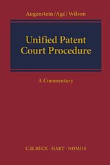 Livre Relié Unified Patent Court Procedure de Alex (Powell Gilbert) Wilson, Christof (Preu Bohlig & Partner) Augenstein, Sabine (Veron VA & Associes) Age