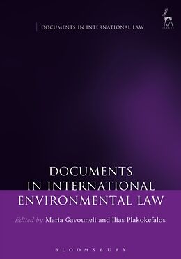 Couverture cartonnée Documents in International Environmental Law de Maria; Plakokefalos, Ilias Gavouneli