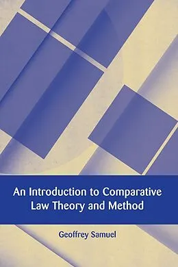 E-Book (pdf) An Introduction to Comparative Law Theory and Method von Geoffrey Samuel