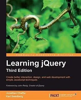 E-Book (pdf) Learning jQuery von Jonathan Chaffer