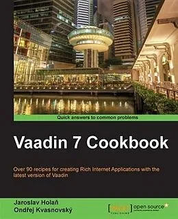 E-Book (pdf) Vaadin 7 Cookbook von Jaroslav Holan