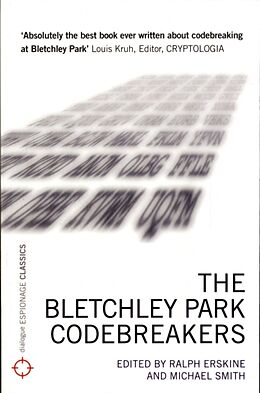 Couverture cartonnée Bletchley Park Codebreakers de Ralph Erskine