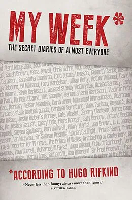 E-Book (epub) My Week* von Hugo Rifkind