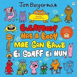 E-Book (epub) Everybody Has a Body / Mae gan Bawb ei Gorff ei Hun von Jon Burgerman