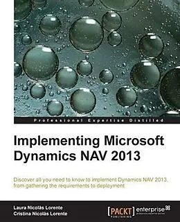 E-Book (pdf) Implementing Microsoft Dynamics NAV 2013 von Laura Nicolas Lorente