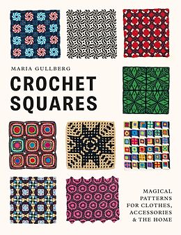 Livre Relié Crochet Squares de Maria Gullberg